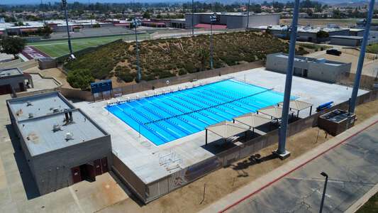 West Valley High School Pool in Hemet