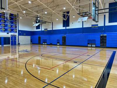 Martin Middle School Main Gym in Austin