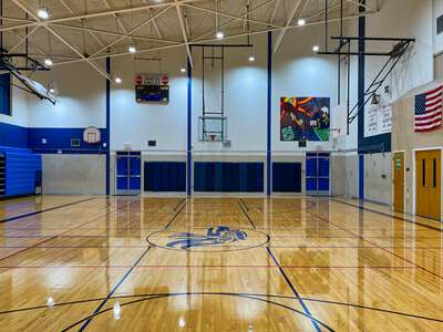 Martin Middle School Main Gym in Austin