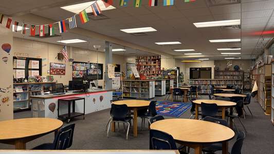 Mamie Agnes Jones Elementary School Library (3 hr min) in Baldwin