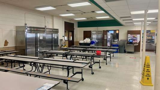 Oaklawn Elementary School Cafeteria in Fort Worth