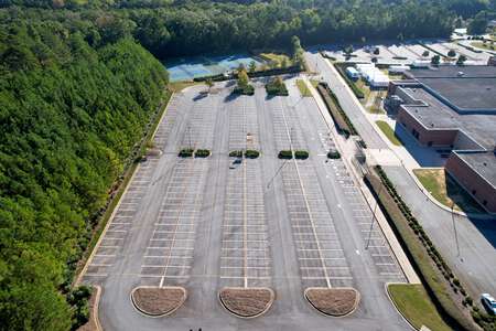 Parking Lot - South (Tennis Courts)