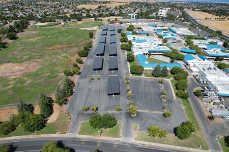 Deer Valley High School Parking Lot - Field in Antioch