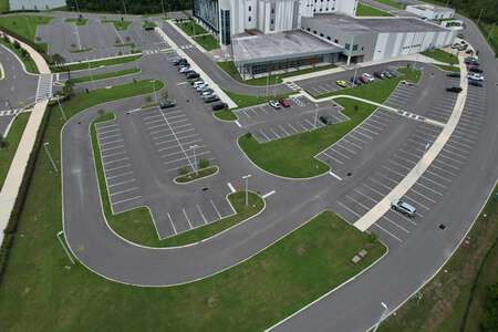 Angeline Academy of Innovation Parking Lot - Front in Land O’ Lakes