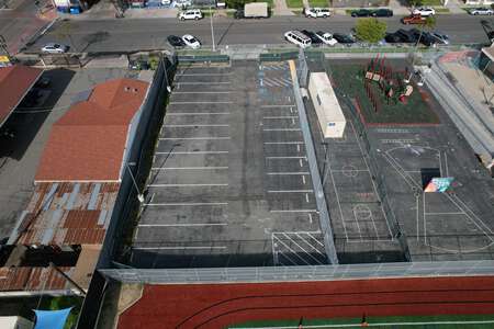 Edison Elementary School Parking Lot in San Diego 3