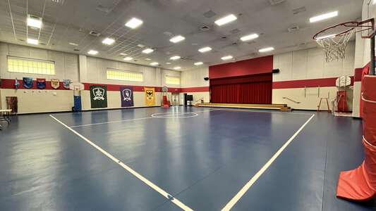 West Clayton Elementary School Gymnatorium in Clayton