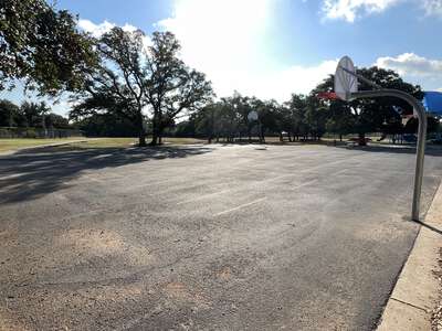 Cactus Ranch Elementary School Outdoor Basketball Courts in Round Rock