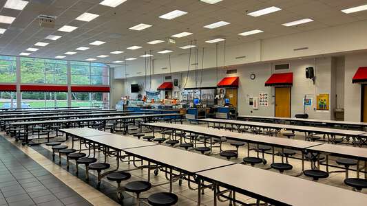 Patrick Elementary School Cafeteria in Bufiord