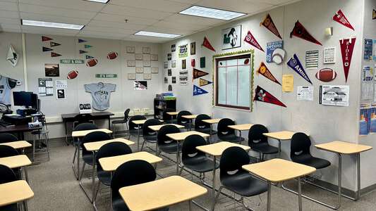 John H. Pitman High School Classroom Standard in Turlock