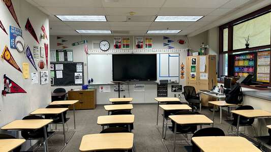 John H. Pitman High School Classroom Standard in Turlock