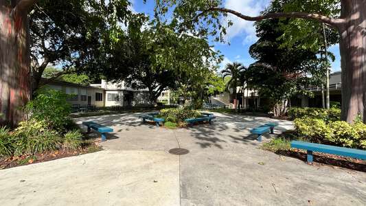 Courtyard (Original Cafeteria)