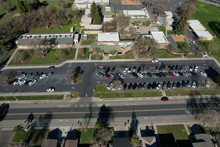 Creekside Elementary School Parking Lot in Stockton