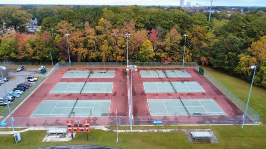 Kempsville High School Tennis Courts in Virginia Beach