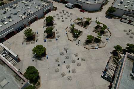 San Juan Hills High School Quad in San Juan Capistrano