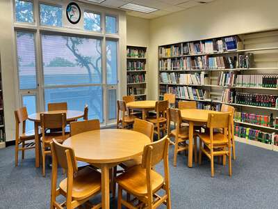 Paul W. Bell Middle School Library in Miami