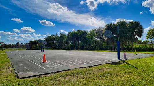 Dolphin Bay Elementary School Outdoor Basketball Courts in Miramar