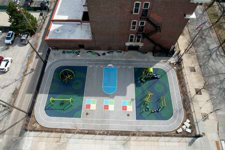 Plamondon - Ambrose Plamondon Elementary School Outdoor Area in Chicago 2