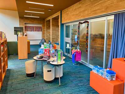 Govalle Elementary School Library in Austin