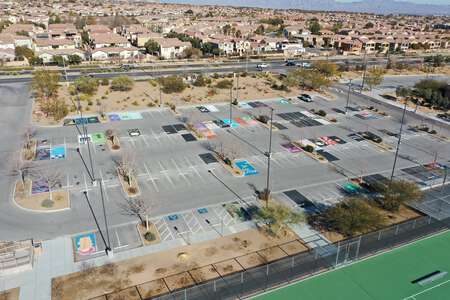 West Career and Technical Academy Parking Lot - West in Las Vegas