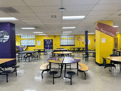 Vine Middle Magnet School Cafeteria in Knoxville