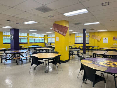 Vine Middle Magnet School Cafeteria in Knoxville
