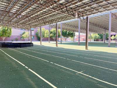 Madison No. 1 Middle School Outdoor Courtyard Area in Phoenix