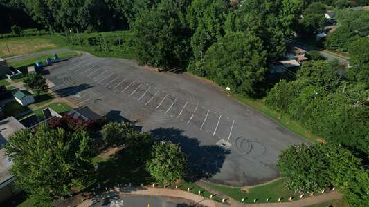 Albemarle Road Elementary School Parking Lot - Side in Charlotte 3