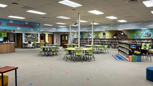 Mulberry Elementary School Media Center in Auburn 2