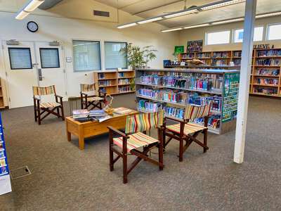 O'Farrell Charter School (K-12) Library in San Diego