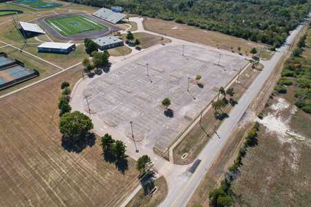 Wilmer Hutchings High School Parking Lot - Football Field in Dallas 2
