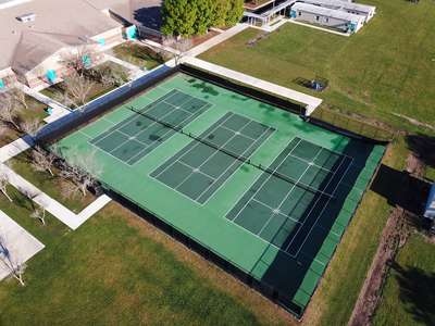 Corner Lake Middle School Tennis Courts in Orlando