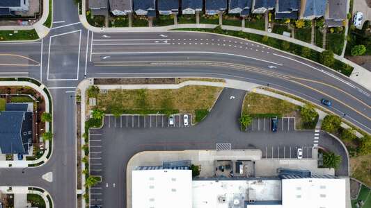 Sato Elementary School Parking Lot - Front in Portland