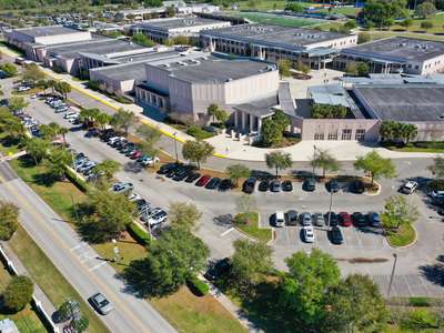 West Orange High School Parking Lot 1 in Winter Garden