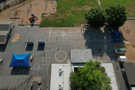 Chapman Elementary School Outdoor Basketball Courts in Chico 2