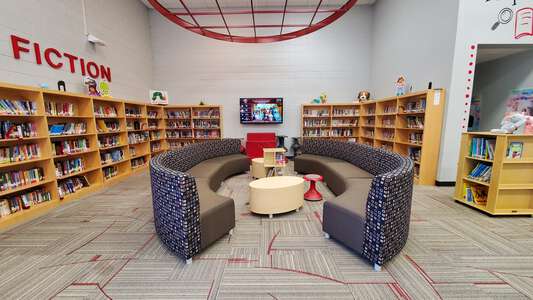 H.E. Bonner Elementary School Media Center in Moncks Corner