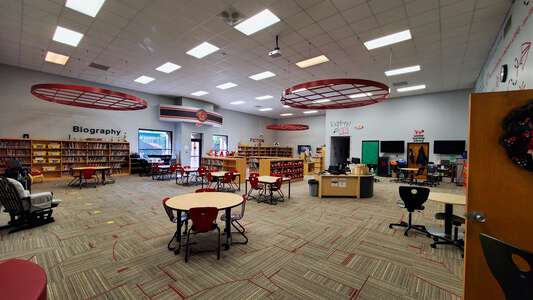 H.E. Bonner Elementary School Media Center in Moncks Corner