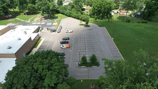 Royal Manor Elementary Parking Lot  in Gahanna 3