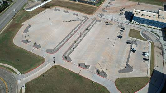 Stillwater High School Parking Lot - Front in Stillwater 2