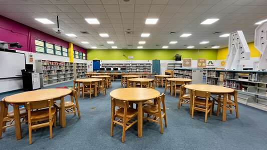 Christina M. Eve Elementary School Library in Miami