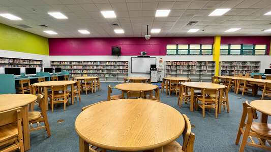 Christina M. Eve Elementary School Library in Miami
