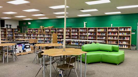 Matthew Gage Middle School Library in Riverside