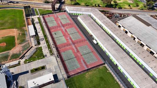 Paramount High School Senior Campus Tennis Courts in Paramount