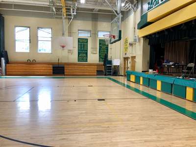 Morton Middle School Gym in Lexington