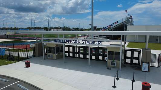 Wellen Park High School Ticket Booth in Englewood 2