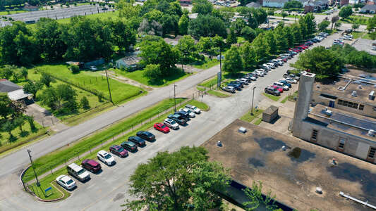 Fonville Middle School Parking Lot - Front in Houston