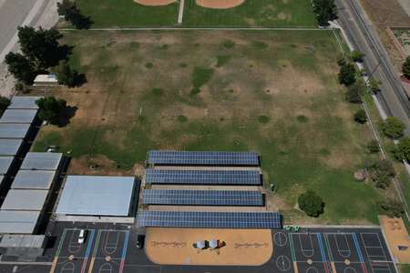 Valle Vista Elementary School Field - Practice in Hemet