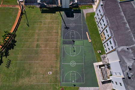 Western High School Outdoor Basketball Courts in Davie