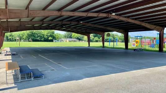 Northline Elementary Outdoor Basketball Courts in Houston