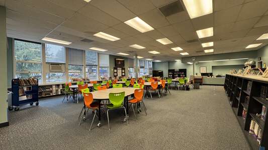 Lake Grove Elementary School Library in Lake Oswego