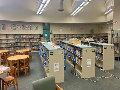 Ethel Koger Beckham K-8 Center Library in Miami